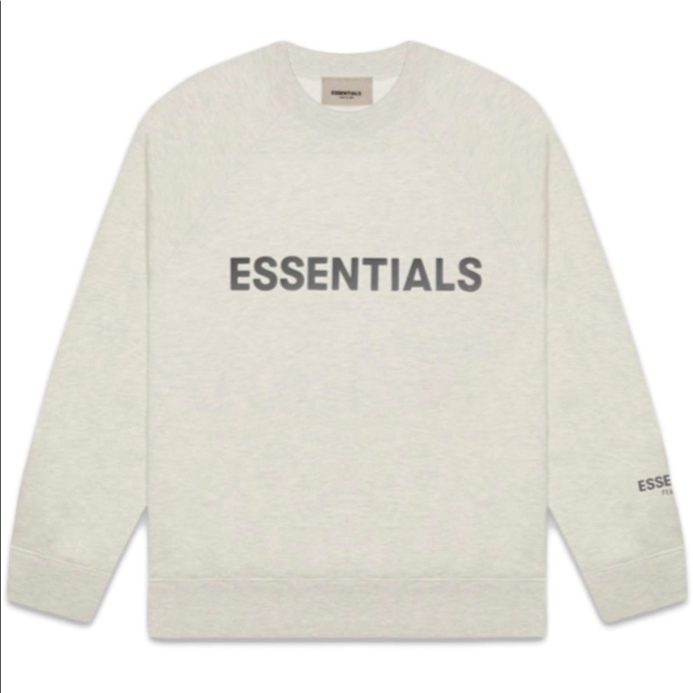 Fear Of God Essentials Oatmeal Heather Gray